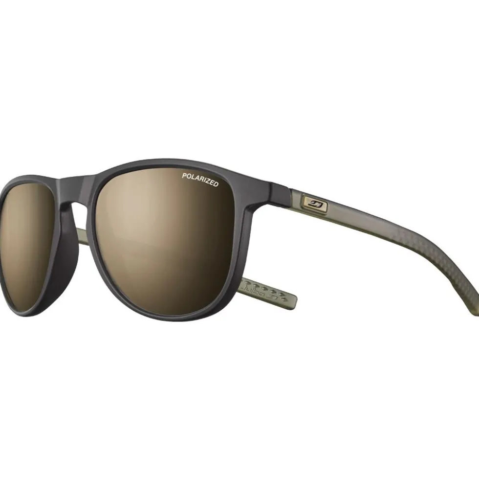 Occhiali da sole Julbo Canyon Mat Noir Vert Army Translucide Spectron 3 Polarized