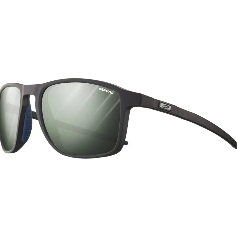 Occhiali da sole Julbo Compass Noir Mat Bleu Foncé Reactiv 1-3 Glare Control