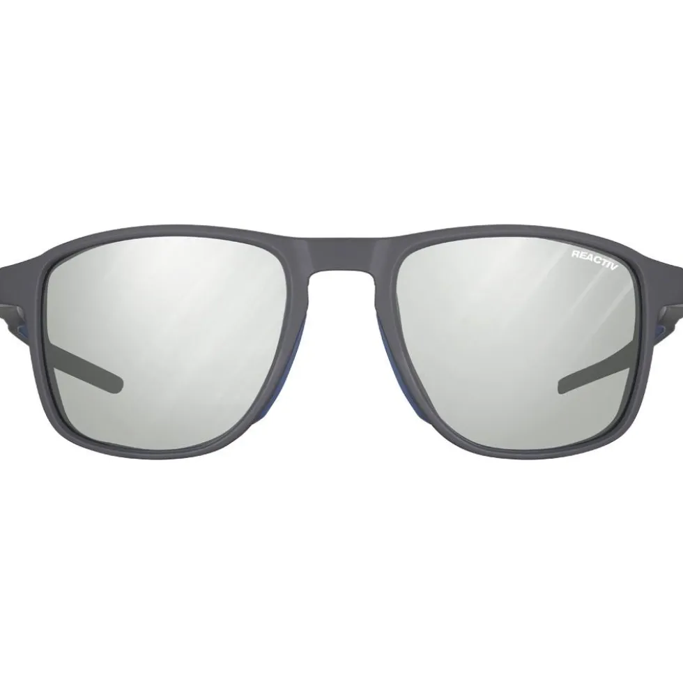 Occhiali da sole Julbo Compass Noir Mat Bleu Foncé Reactiv 1-3 Glare Control