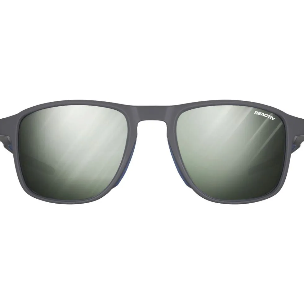 Occhiali da sole Julbo Compass Noir Mat Bleu Foncé Reactiv 1-3 Glare Control