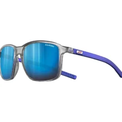 Occhiali da sole Julbo Creek Translucide Brillant Gris Bleu Métal Spectron 3 Polarized