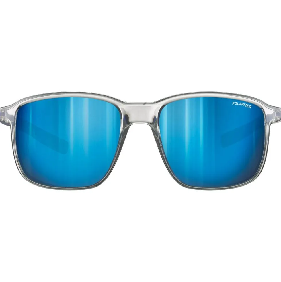 Occhiali da sole Julbo Creek Translucide Brillant Gris Bleu Métal Spectron 3 Polarized