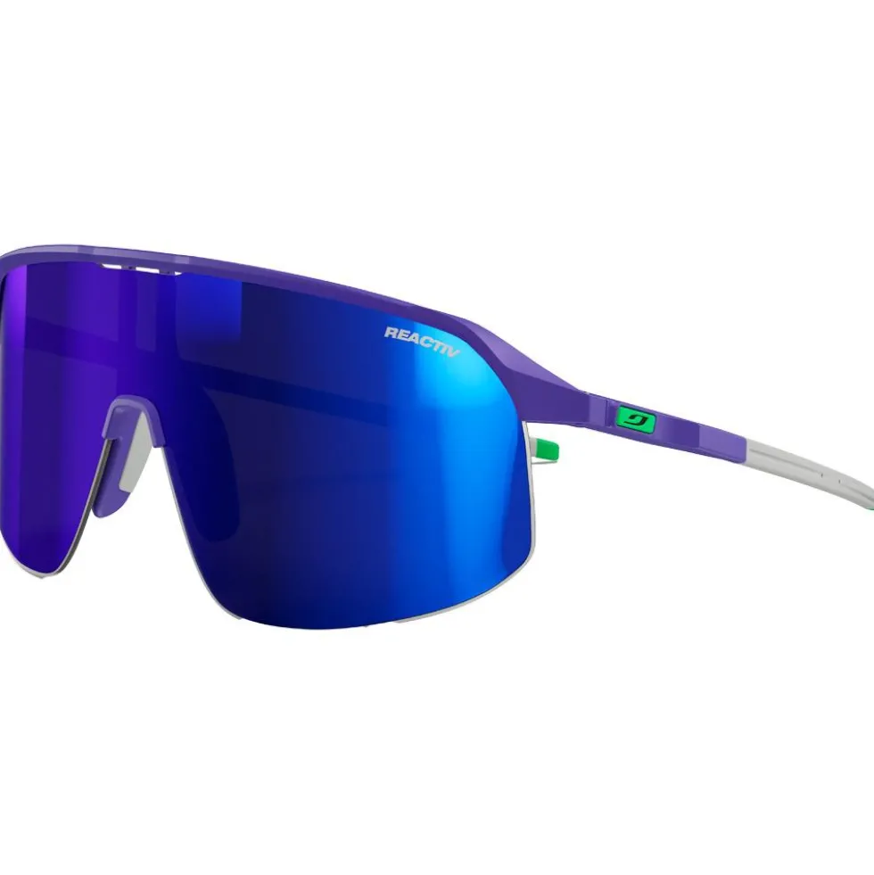 Occhiali da sole Julbo Density Mat Violet Gris Vert Reactiv 1-3 High Contrast