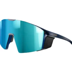 Occhiali da sole Julbo Edge Cover Mat Bleu Gris Spectron Hd 4 Polarized