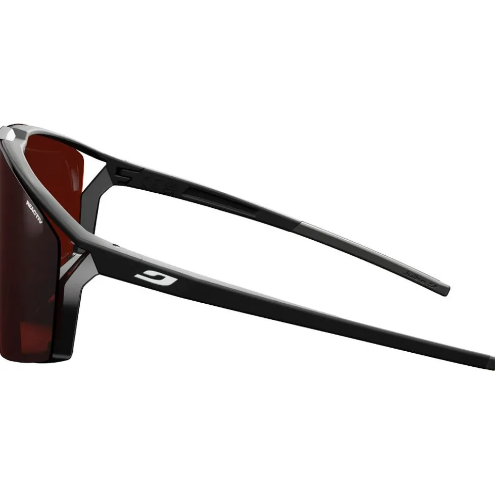 Occhiali da sole Julbo Edge Cover Mat Noir Reactiv 0-4 High Contrast