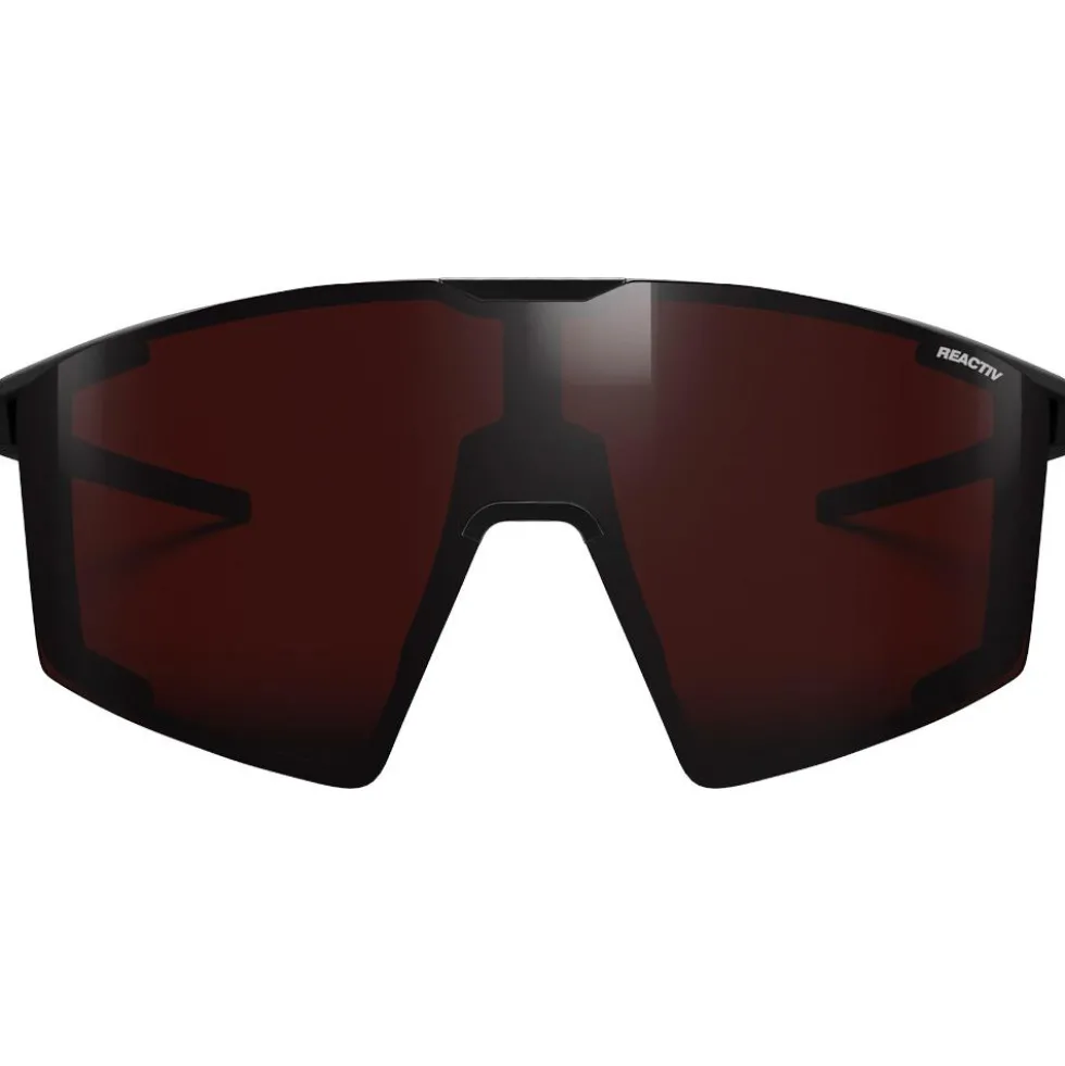 Occhiali da sole Julbo Edge Cover Mat Noir Reactiv 0-4 High Contrast