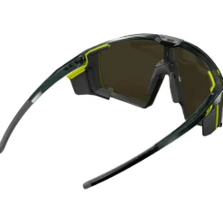 Occhiali da sole Julbo Edge Cover Mat Noir Jaune Fluo Spectron Hd 4 Polarized