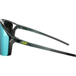 Occhiali da sole Julbo Edge Cover Mat Noir Jaune Fluo Spectron Hd 4 Polarized