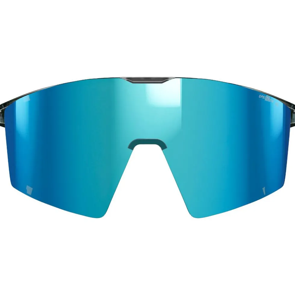 Occhiali da sole Julbo Edge Cover Mat Noir Jaune Fluo Spectron Hd 4 Polarized