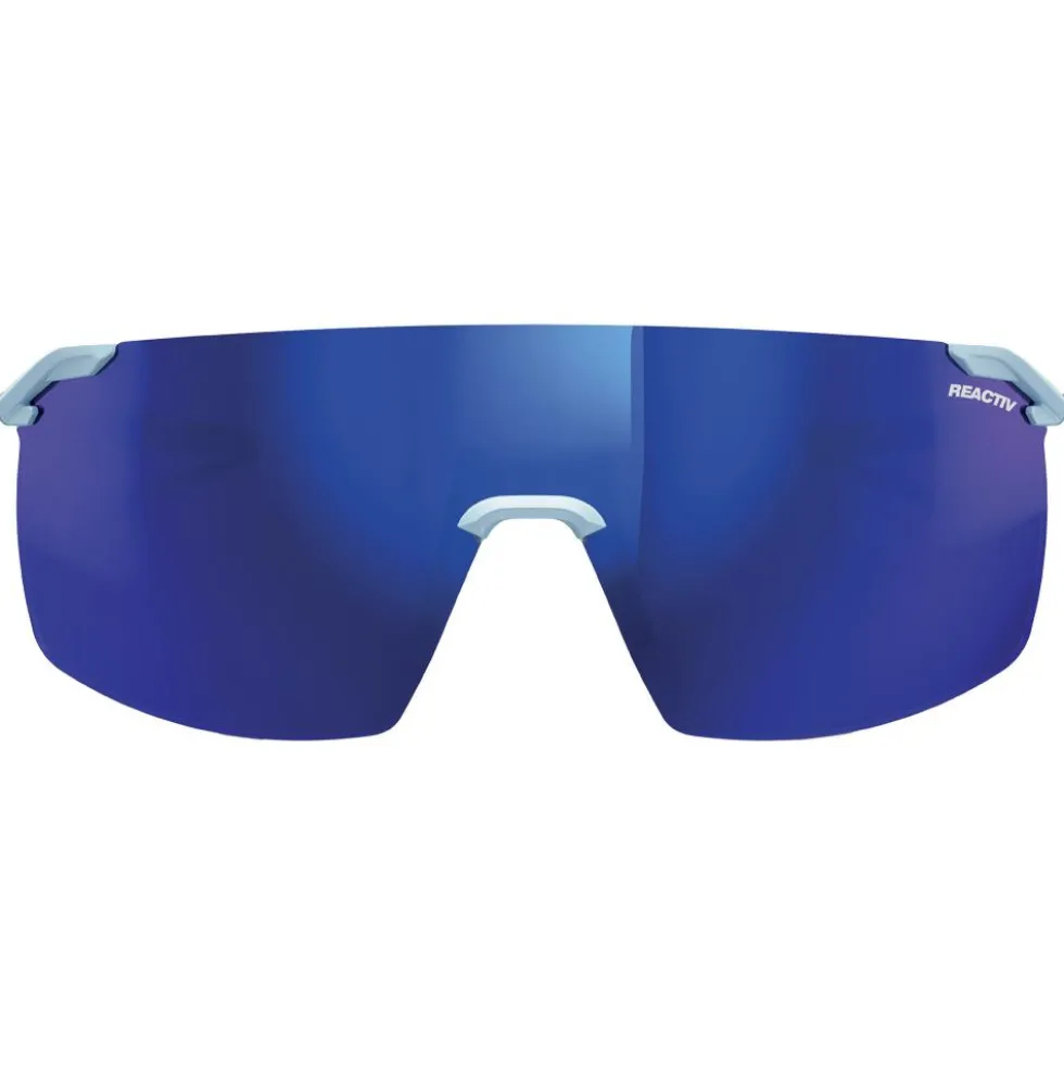 Occhiali da sole Julbo Faster M Mat Bleu Clair Reactiv 1-3 High Contrast
