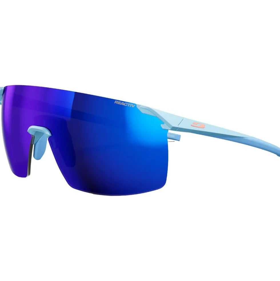 Occhiali da sole Julbo Faster M Mat Bleu Clair Reactiv 1-3 High Contrast