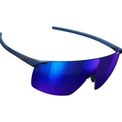 Occhiali da sole Julbo Faster L Mat Bleu Foncé Laiton Reactiv 1-3 High Contrast