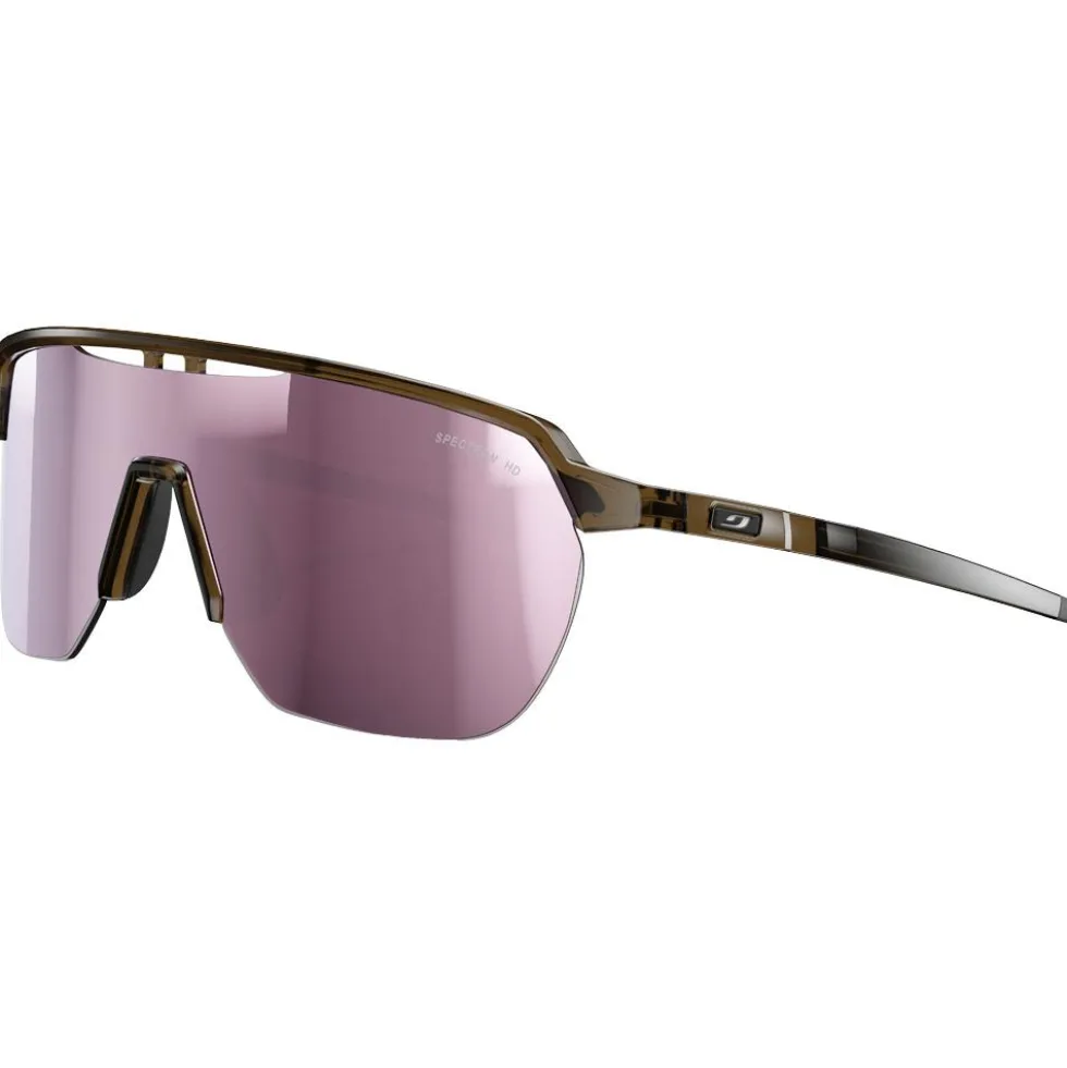 Occhiali da sole Julbo Frequency Translucide Brillant Marron Noir Spectron Hd 3