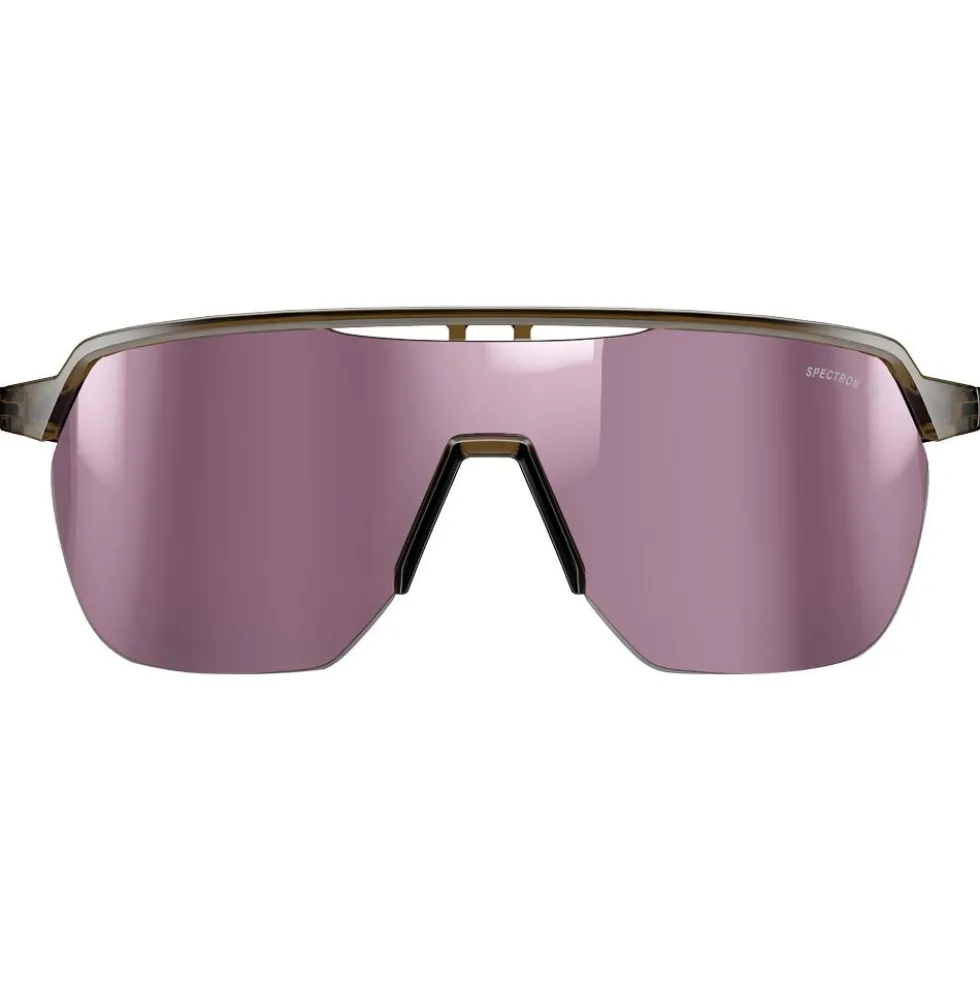 Occhiali da sole Julbo Frequency Translucide Brillant Marron Noir Spectron Hd 3