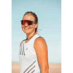 Occhiali da sole Julbo Fury Bleu Vert Spectron 3 Bleu Foncé