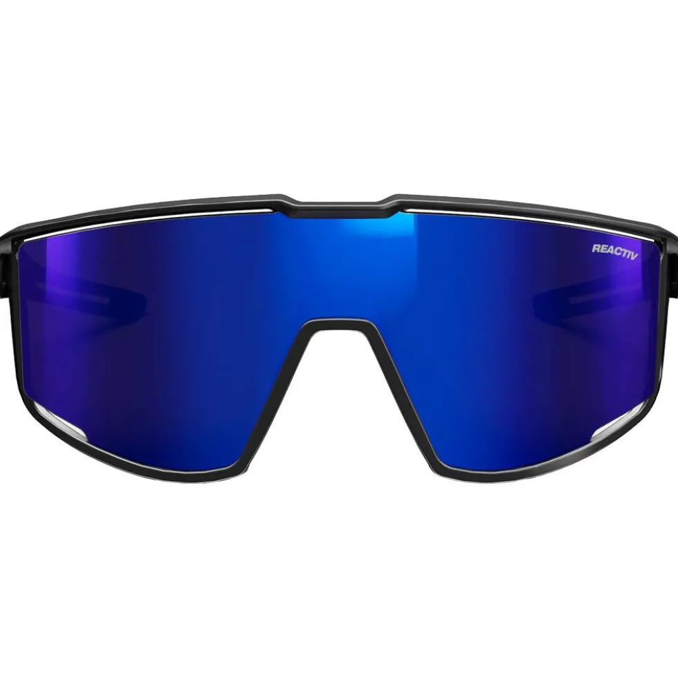 Occhiali da sole Julbo Fury Mat Noir Bleu Reactiv 1-3 High Contrast