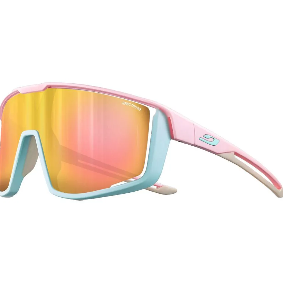 Occhiali da sole Julbo Fury Mat Rose Pastel Bleu Clair Spectron 3