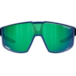 Occhiali da sole Julbo Fury S Bleu Foncé Spectron 3 Flash Vert