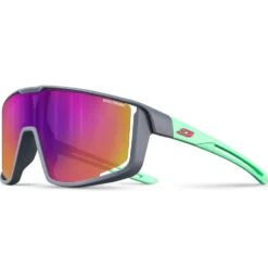 Occhiali da sole Julbo Fury S Gris Vert Spectron 3 Flash Rose