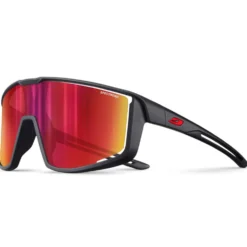 Occhiali da sole Julbo Fury S Noir Spectron 3 Flash Rouge