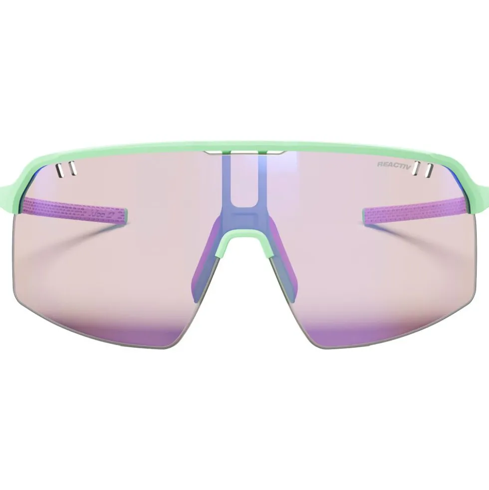 Occhiali da sole Julbo Intensity Mat Vert Pâle Violet Reactiv 1-3 High Contrast