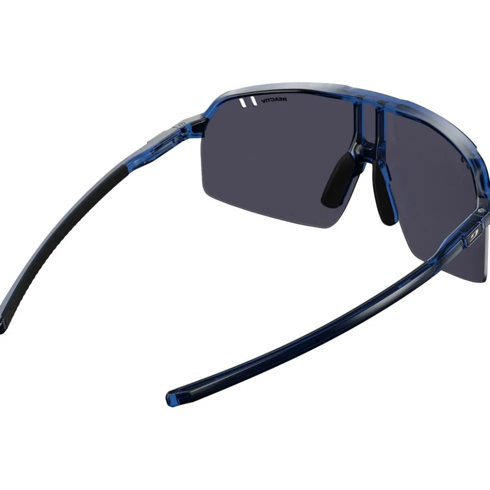 Occhiali da sole Julbo Intensity Translucide Brillant Bleu Noir Reactiv 1-3 Light Amplifier
