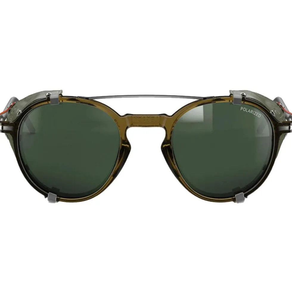 Occhiali da sole Julbo Legacy Translucide Brillant Marron Kaki Orange Spectron 3 Polarized