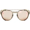 Occhiali da sole Julbo Legacy Translucide Brillant Rose Or Beige Reactiv 1-3 Glare Control