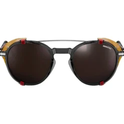 Occhiali da sole Julbo Legacy Translucide Brillant Noir Rouge Marron Reactiv 2-4 Polarized