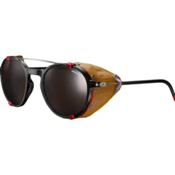 Occhiali da sole Julbo Legacy Translucide Brillant Noir Rouge Marron Reactiv 2-4 Polarized