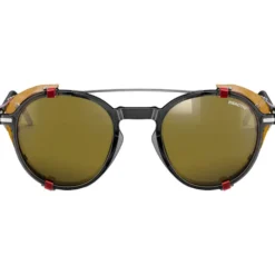 Occhiali da sole Julbo Legacy Translucide Brillant Noir Rouge Marron Reactiv 2-4 Polarized