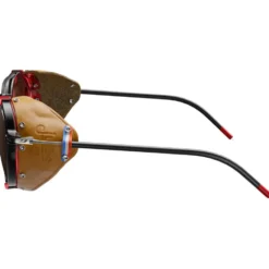 Occhiali da sole Julbo Legacy Translucide Brillant Noir Rouge Marron Reactiv 2-4 Polarized
