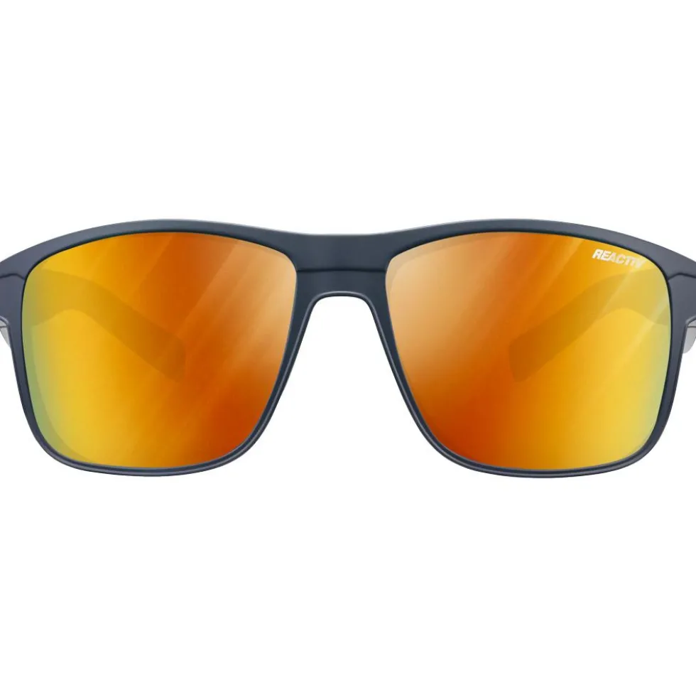 Occhiali da sole Julbo Renegade Noir Mat Reactiv Performance 1-3 Red
