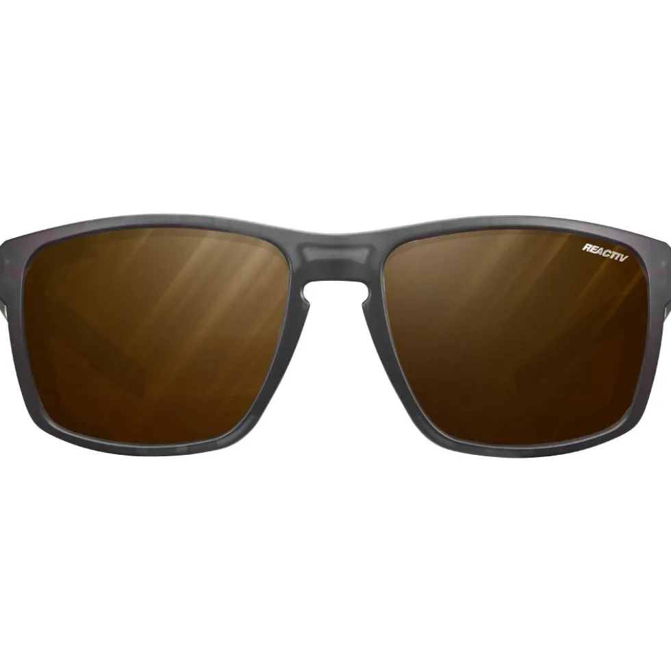 Occhiali da sole Julbo Shield M Mat Noir Orange Reactiv High Mountain 2-4