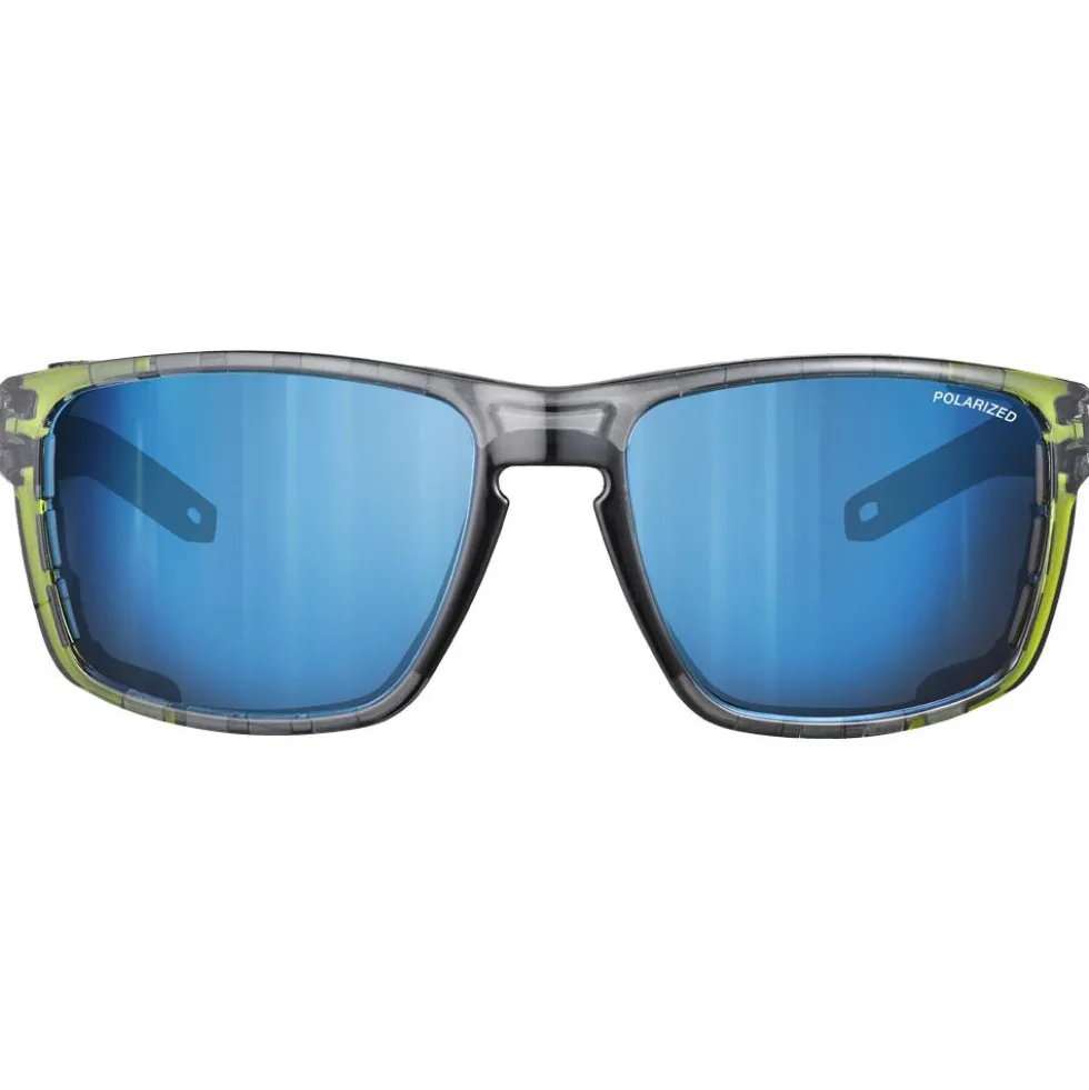 Occhiali da sole Julbo Shield M Noir Translucide Brillant Jaune Spectron Hd 4 Polarized