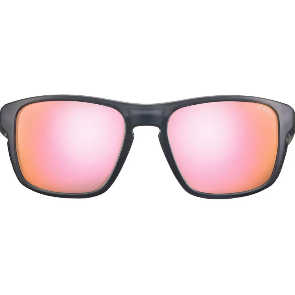 Occhiali da sole Julbo Shield M Mat Gris Translucide Rose Spectron 3