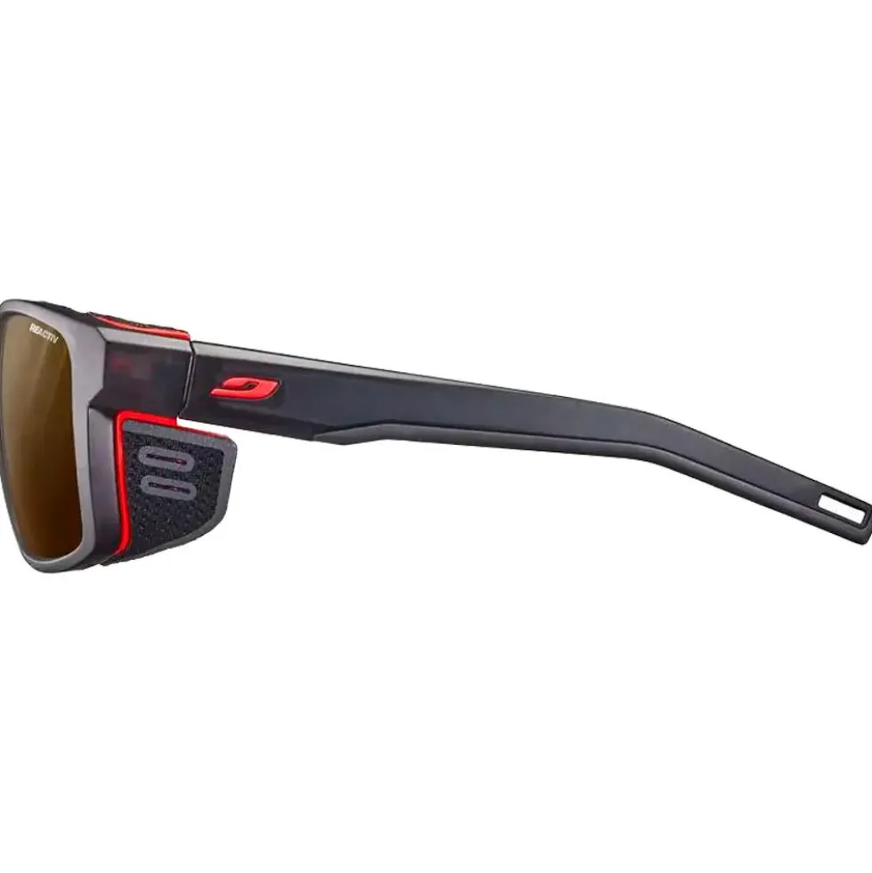 Occhiali da sole Julbo Shield Noir Orange Reactiv 2-4 Polarized