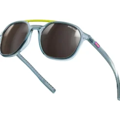 Occhiali da sole Julbo Slack Cover Translucide Brillant Bleu Rose Fluo Spectron 4