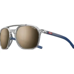 Occhiali da sole Julbo Slack Translucide Brillant Gris Bleu Mat Spectron 3 Polarized