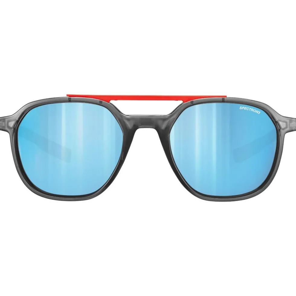 Occhiali da sole Julbo Slack Translucide Brillant Noir Blanc Spectron 3