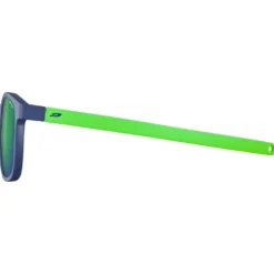 Occhiali da sole Julbo Turn 2 Mat Bleu Foncé Vert Fluo Spectron 3