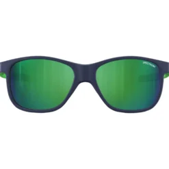 Occhiali da sole Julbo Turn 2 Mat Bleu Foncé Vert Fluo Spectron 3