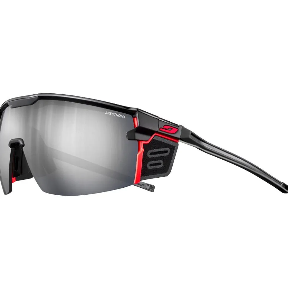 Occhiali da sole Julbo Ultimate Cover Mat Noir Orange Fluo Spectron 4