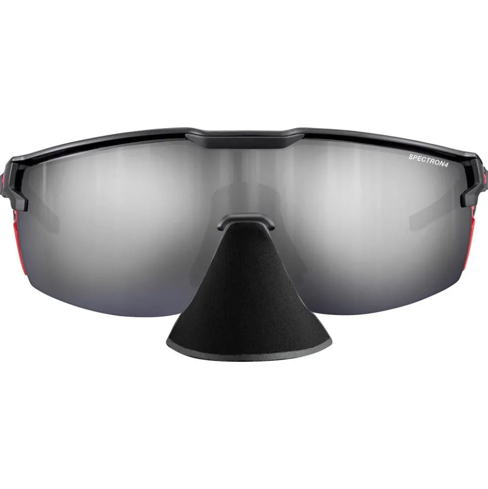 Occhiali da sole Julbo Ultimate Cover Mat Noir Orange Fluo Spectron 4