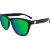 Occhiali da sole Knockaround Premiums Black Green Moonshine