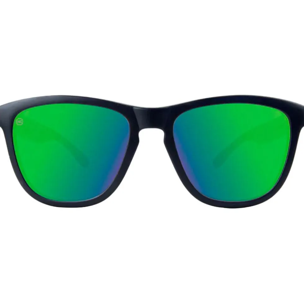 Occhiali da sole Knockaround Premiums Black Green Moonshine