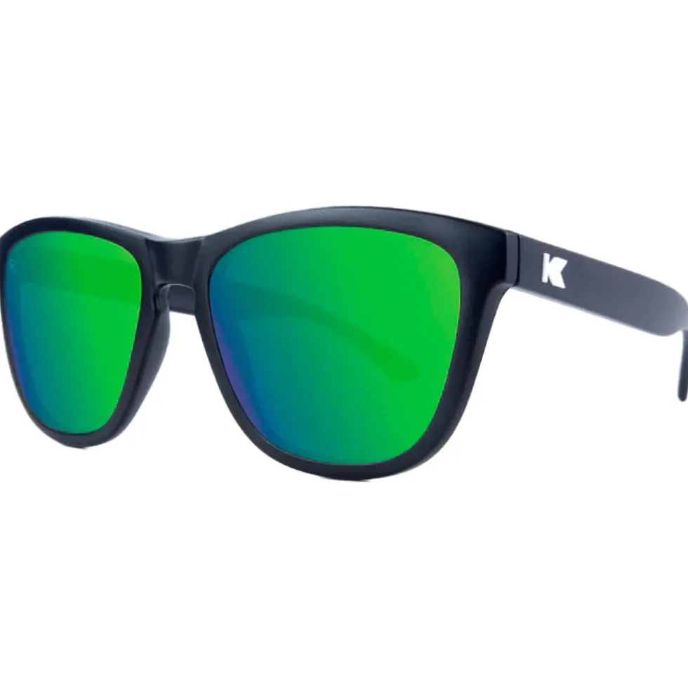Occhiali da sole Knockaround Premiums Black Green Moonshine