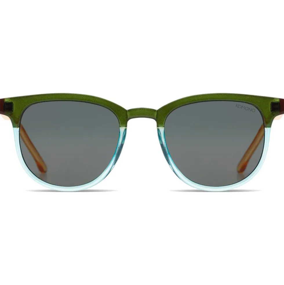 Occhiali da sole Komono Francis Jr Green Sky