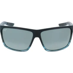 Occhiali da sole Maui Jim Alenuihaha Grey Black Stripe Gris Neutre Mineral Superthin