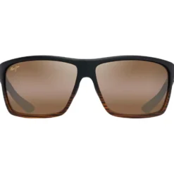 Occhiali da sole Maui Jim Alenuihaha Stripe Dark Brown Bronze Hcl Mineral Superthin